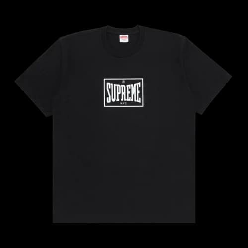 Supreme Warm Up Tee 'Black'