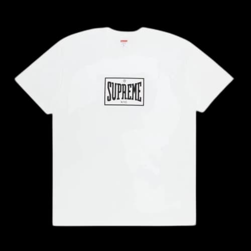 Supreme Warm Up Tee 'White'