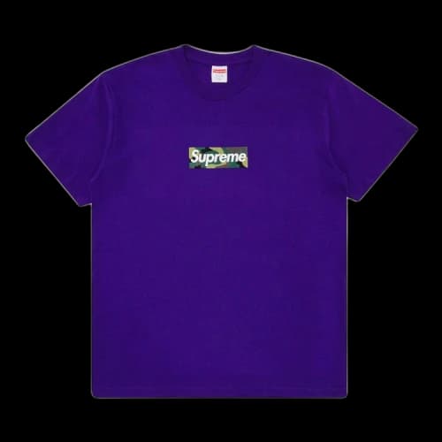 Supreme Box Logo Tee 'Purple'