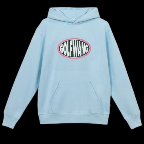 GOLF WANG Oval Logo Hoodie 'Light Blue'
