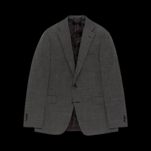 Aimé Leon Dore Sharkskin Single Breasted Suit Jacket 'Black'