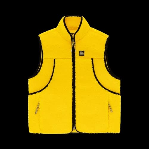 Aimé Leon Dore Unisphere Fleece Field Vest 'Dandelion'