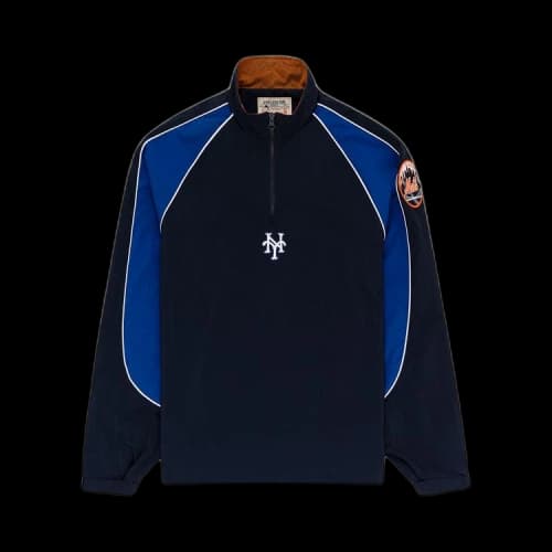 Aimé Leon Dore x New York Mets Nylon Pullover 'Navy'