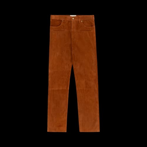 Aimé Leon Dore Suede Western Pant 'Tobacco'