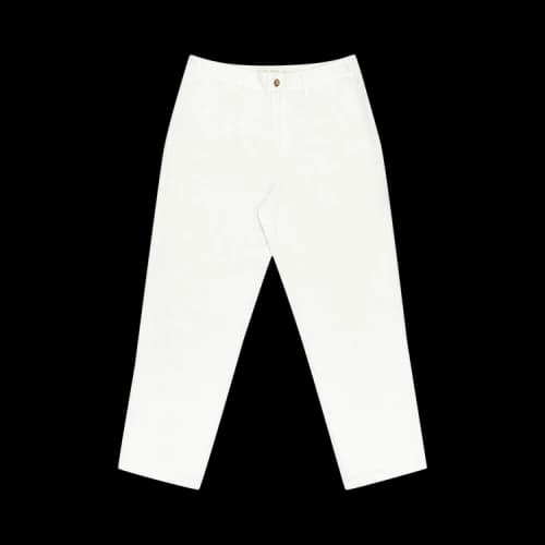 Aimé Leon Dore Garment Dyed Straight Fit Pants 'White'