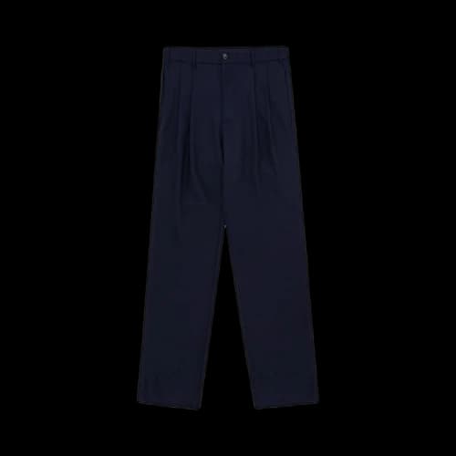 Aimé Leon Dore Double Pleated Wool Trouser 'Navy'