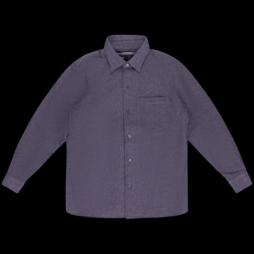 Aimé Leon Dore Merino Wool Button-Down Shirt 'Lavender'