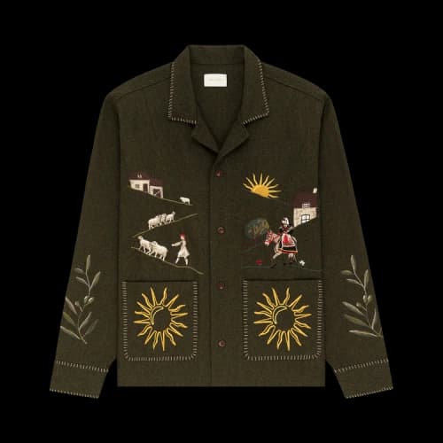 Aimé Leon Dore Village Chore Shirt 'Olive'