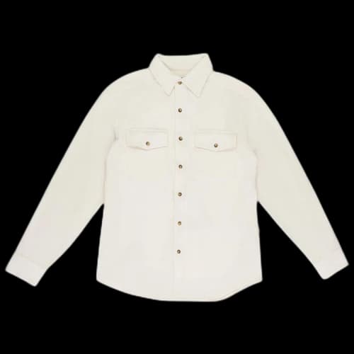 Aimé Leon Dore Fleece Button-Down Shirt 'Pristine'