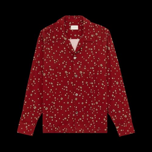 Aimé Leon Dore Long-Sleeve Twill Leisure Shirt 'Geo Cube'