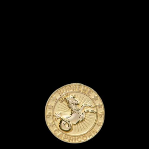 Supreme x Jacob&Co 14K Gold Zodiac Pendant 'Gold - Capricorn'