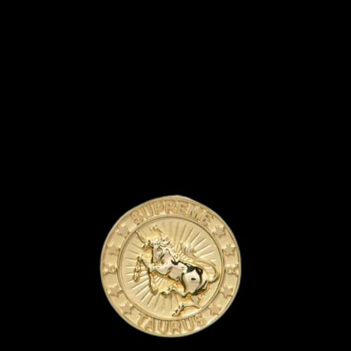 Supreme x Jacob&Co 14K Gold Zodiac Pendant 'Gold - Taurus'