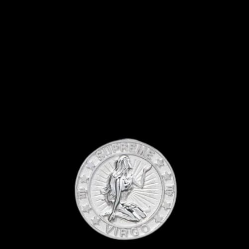 Supreme x Jacob&Co Sterling Silver Zodiac Pendant 'Silver - Virgo'
