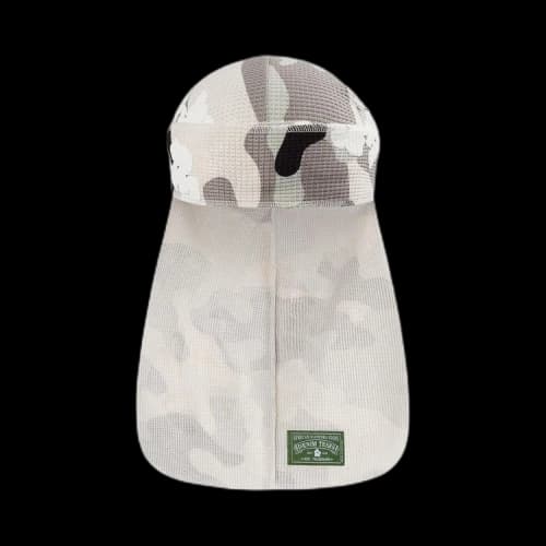 Denim Tears Wreath Durag 'White Camo'