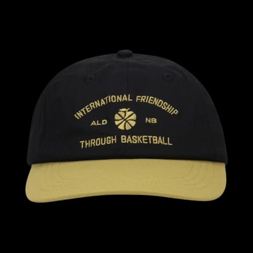 Aimé Leon Dore Seasonal Masaryk IFTB Cap 'Jet Black/Antique Gold'