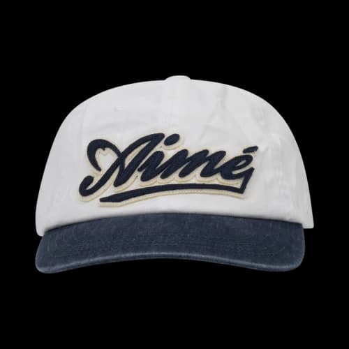 Aimé Leon Dore Cycling Logo Hat 'White/Navy'