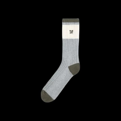 Aimé Leon Dore Marled Crest Socks 'Kalamata'