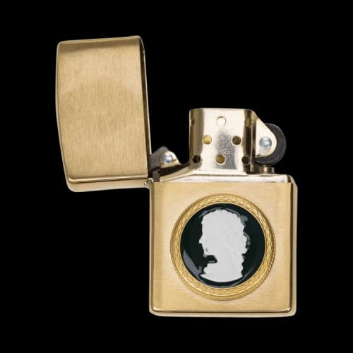 Aimé Leon Dore Cameo Zippo Lighter 'Green'