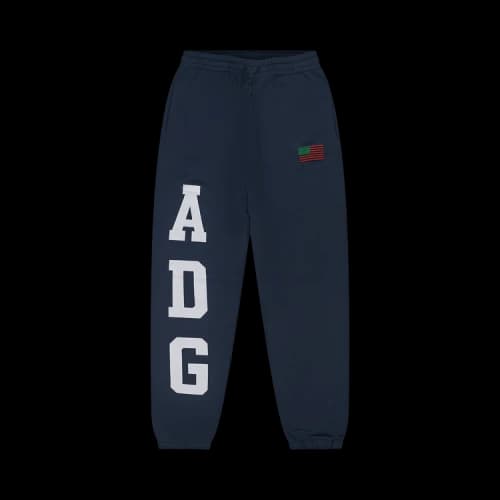 Denim Tears ADG Pan African American Flag Sweatpants 'Blue'