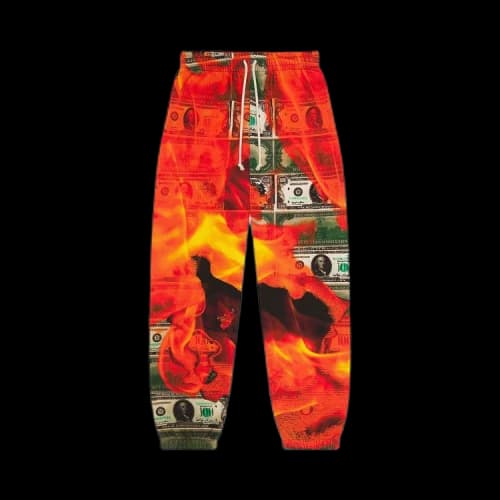 Denim Tears Burn It All Sweatpants 'Multicolor'