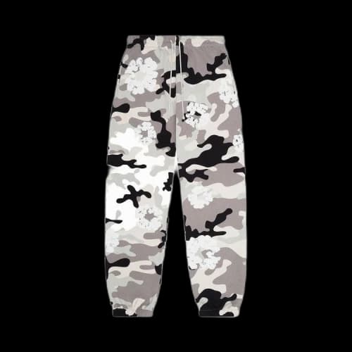 Denim Tears Wreath Sweatpant 'White Camo'