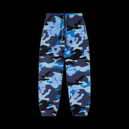 Denim Tears Wreath Sweatpant 'Blue Camo'