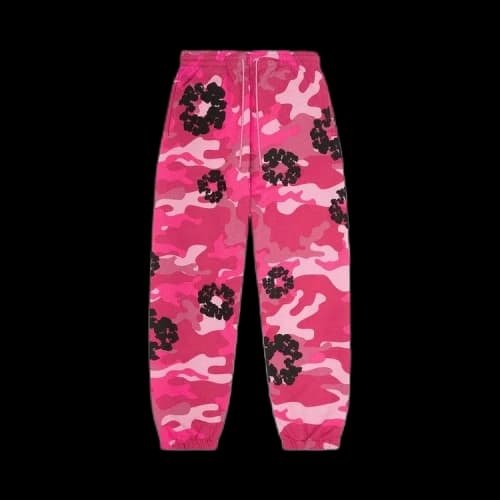 Denim Tears Wreath Sweatpant 'Pink Camo'