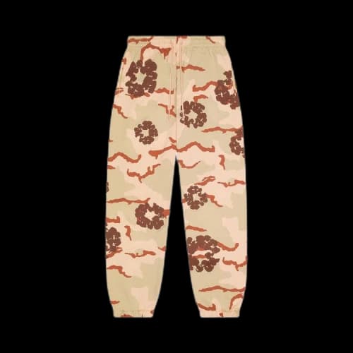 Denim Tears Wreath Sweatpant 'Tan Camo'