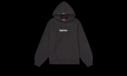Supreme Box Logo Hooded Sweatshirt Sweatshirt (FW24) Black