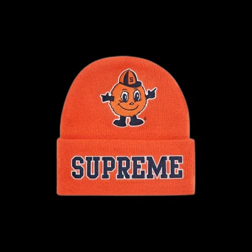 Supreme x Mitchell & Ness NCAA Beanie 'Orange'