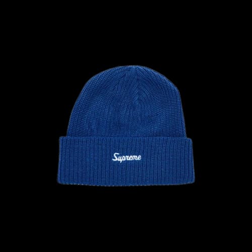 Supreme Loose Gauge Beanie 'Blue'
