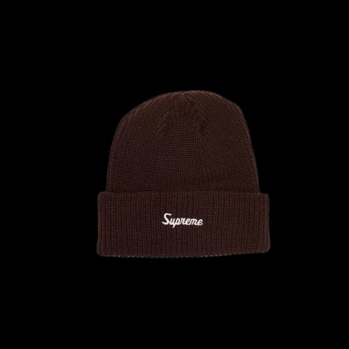 Supreme Loose Gauge Beanie 'Brown'