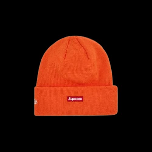 Supreme New Era S Logo Beanie 'Orange'