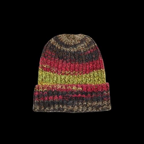 Supreme Space Dye Stripe Beanie 'Yellow'
