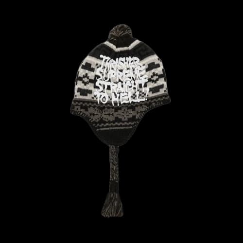 Supreme x Thrasher Earflip Beanie 'Black'