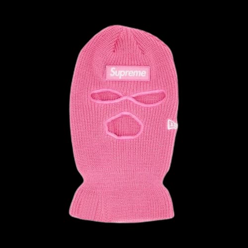 Supreme New Era Box Logo Balaclava 'Pink'
