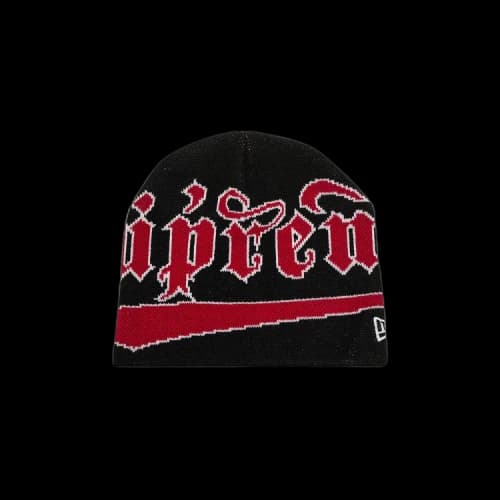 Supreme New Era Accent Beanie 'Black'