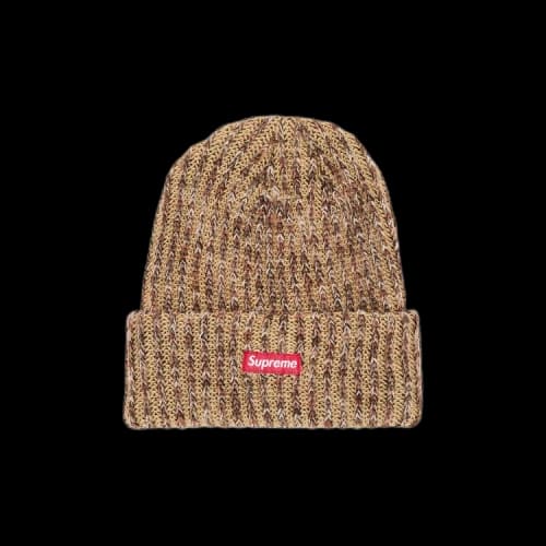 Supreme Rainbow Loose Guage Beanie 'Tan'
