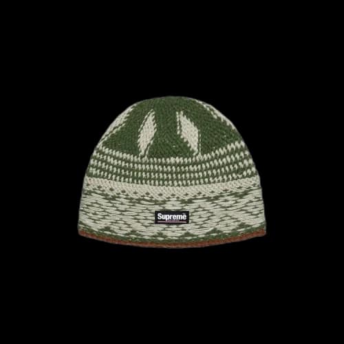 Supreme Diamond Beanie 'Green'