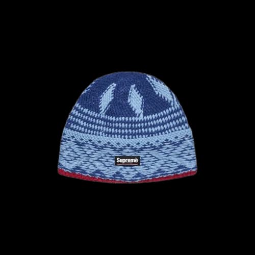 Supreme Diamond Beanie 'Navy'
