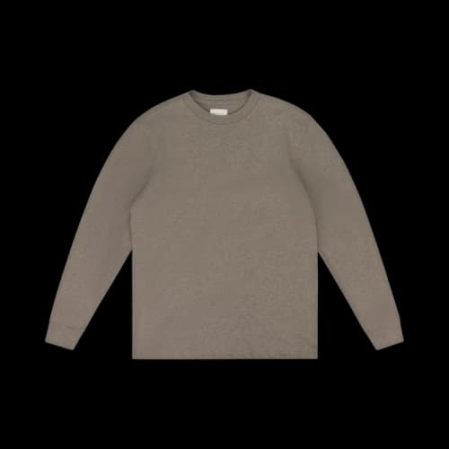 Aimé Leon Dore Long-Sleeve Melange Uniform Tee 'Brown'