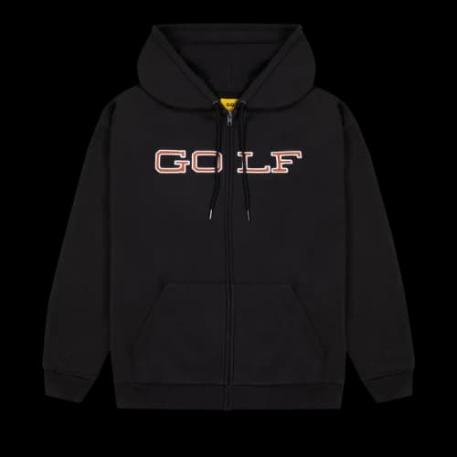 GOLF WANG State Zip Up Hoodie 'Black'