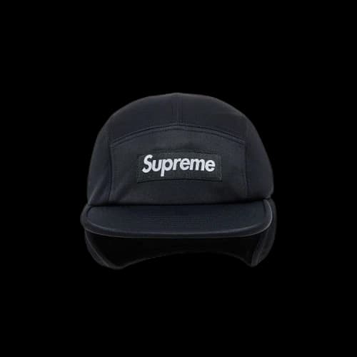 Supreme WINDSTOPPER Earflap Camp Cap 'Black'