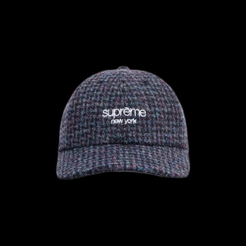 Supreme Harris Tweed 6-Panel 'Dark Blue'