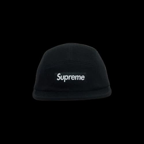 Supreme Wool Camp Cap 'Black'