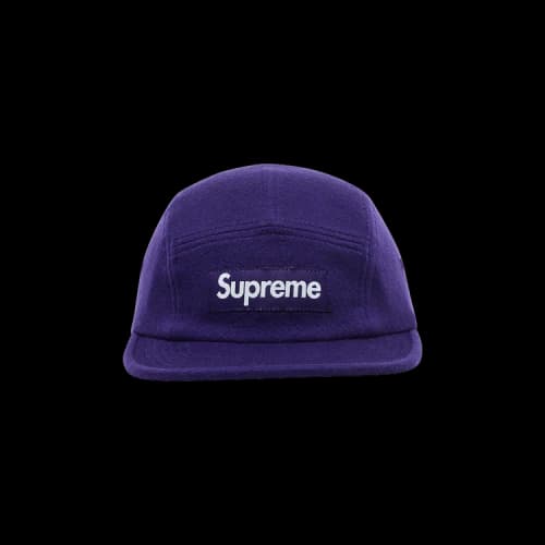 Supreme Wool Camp Cap 'Purple'