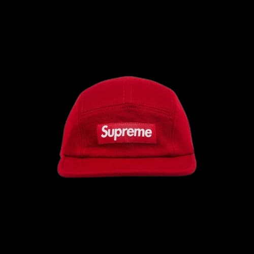 Supreme Wool Camp Cap 'Red'