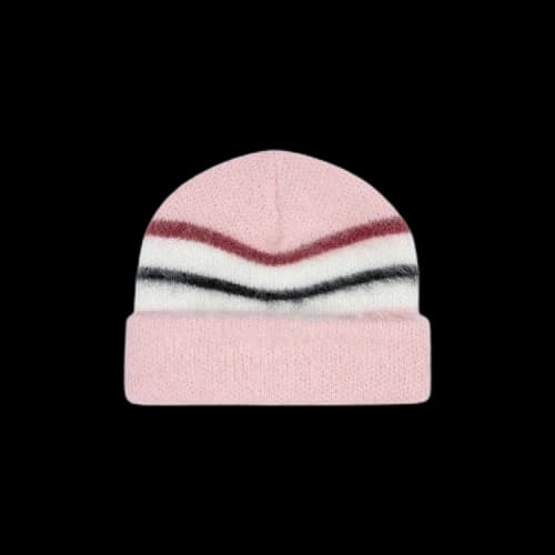 GOLF WANG Mohair Striped Beanie 'Pink'
