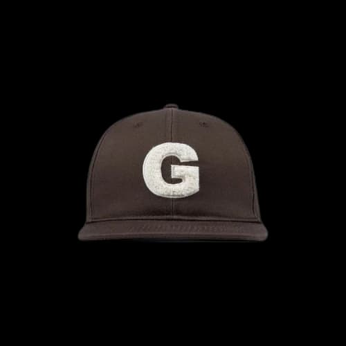 GOLF WANG Chenille G Logo Hat 'Dark Brown'