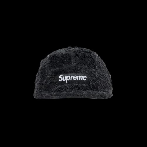 Supreme Fuzzy Camp Cap 'Black'